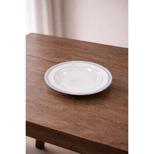 Mikasa Platinum Crown Fine China Rim Soup Bowl L3428 Vintage